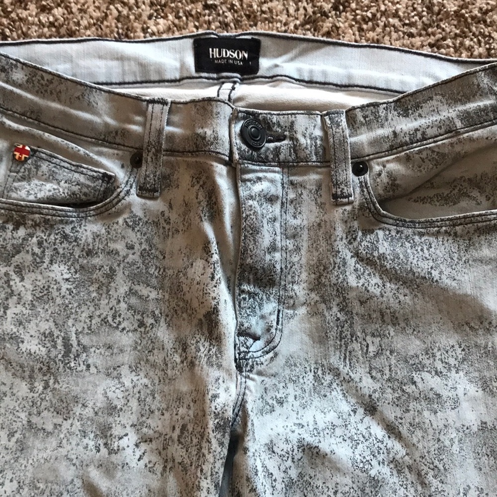 Women’s snake skin print skinny jeans